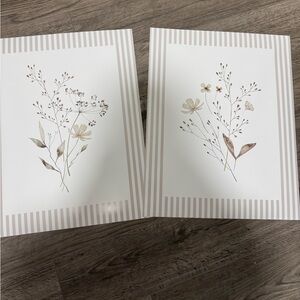 2 Piece 16 X 20 Beige Neutral Wall Art Print